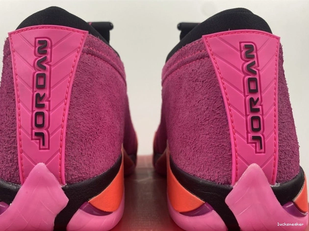 Reps LUCY Shocking DH4121-600 (W) Pink 14 Retro Low Jordan 0716